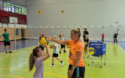 Volleyballtraining des VC Eltmann